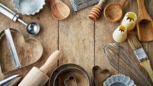 Utensílios necessários para confeitaria