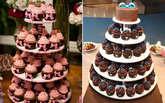 Você pode fazer doces personalizados como cupcakes para combinarem com a decoração da festa.