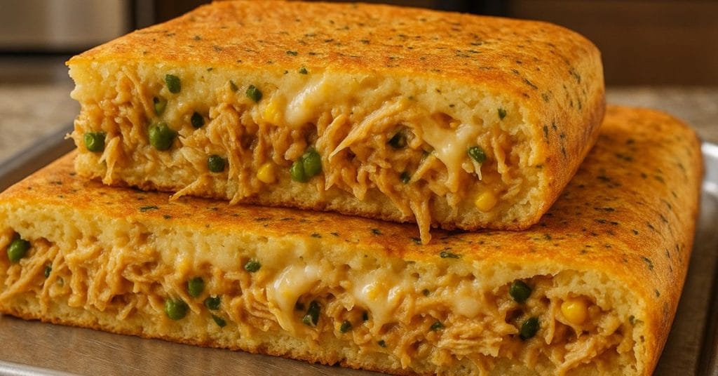 Receita deliciosa de torta de frango