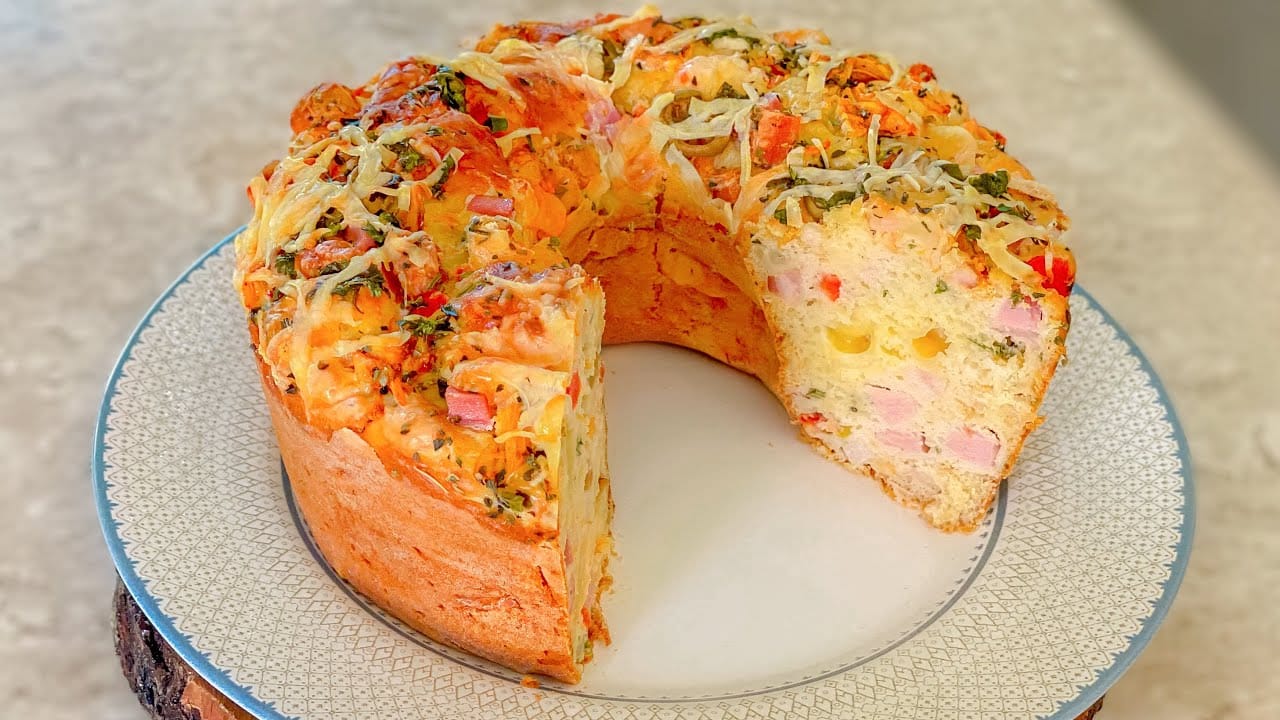 Aprenda a fazer receitas deliciosas de bolo salgado.